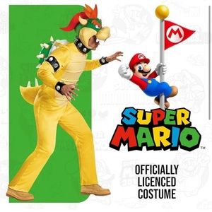 Bowser Super Mario Brothers Adult costume